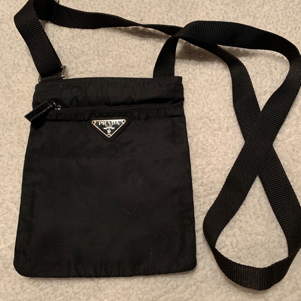 Prada Crossbody Nylon Handbag